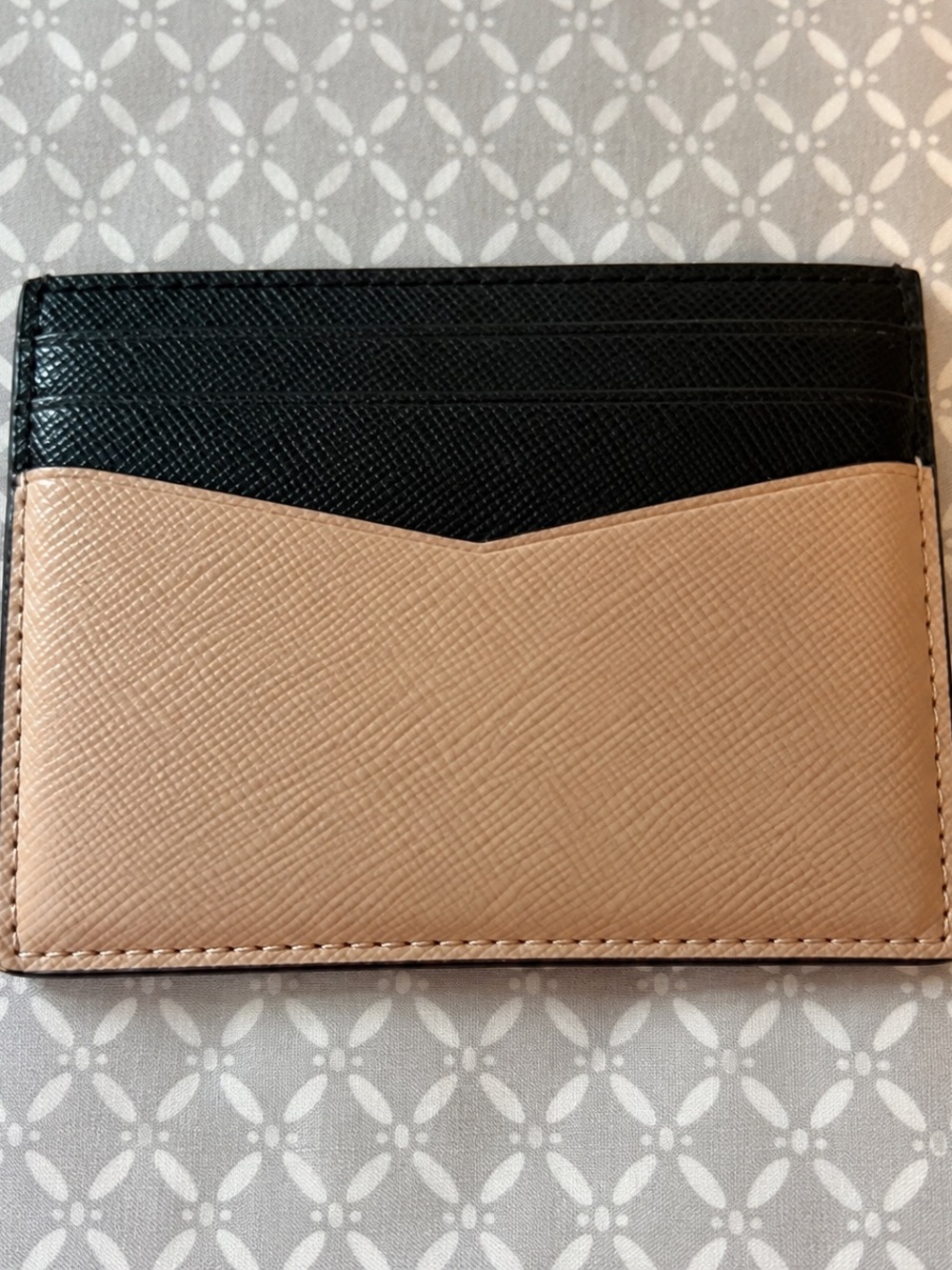 kate spade Beige & Black Saffiano Tote with Cardholder - Picture 10 of 10